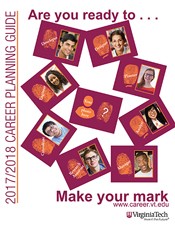 Cover of the Virginia Tech Career Planning Guide